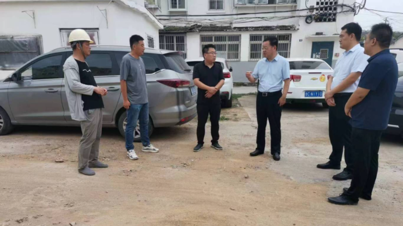 博山區委書記路德芝專題調研老舊小區改造和物業管理工作